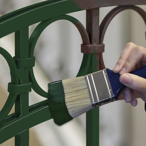 Pintar verjas oxidadas