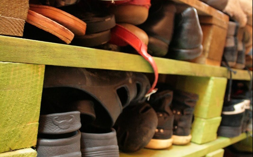 Zapateros con palés